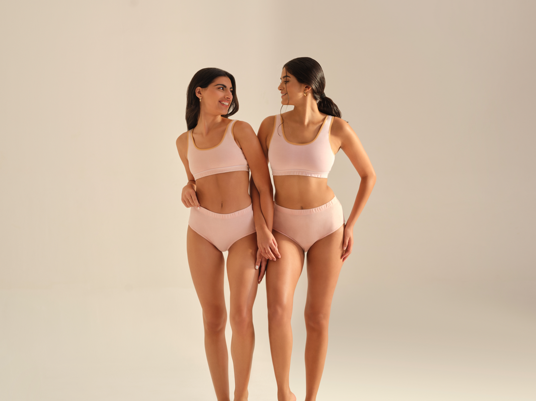 Comfort & softness in this organic underwear with sustainable